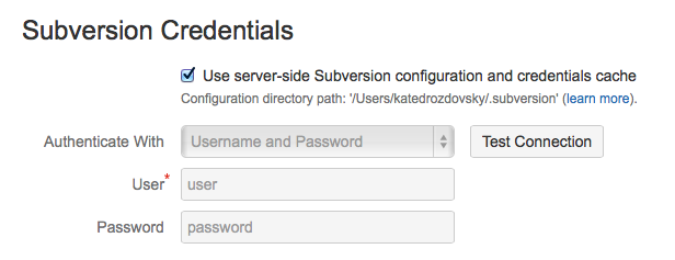 SVN Mirror Add-on for Atlassian Bitbucket Server